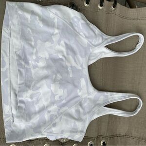 Lululemon tank top, crop top size large